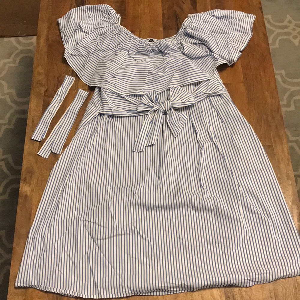 Maternity Off Shoulder Dress